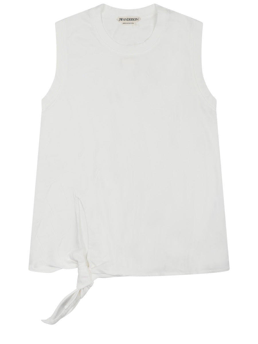 Jw Anderson Women Tank Top Con Nodo