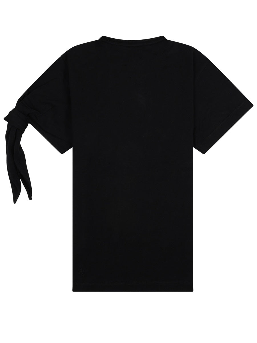 Jw Anderson Women T-Shirt Con Manica Annodata
