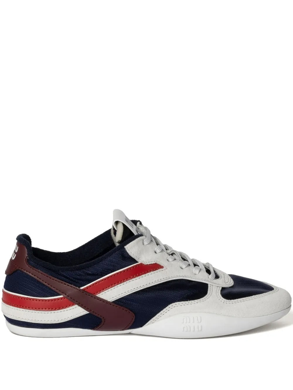 MIU MIU Miu Miu Women Gymnasium Technical Fabric And Suede Sneakers