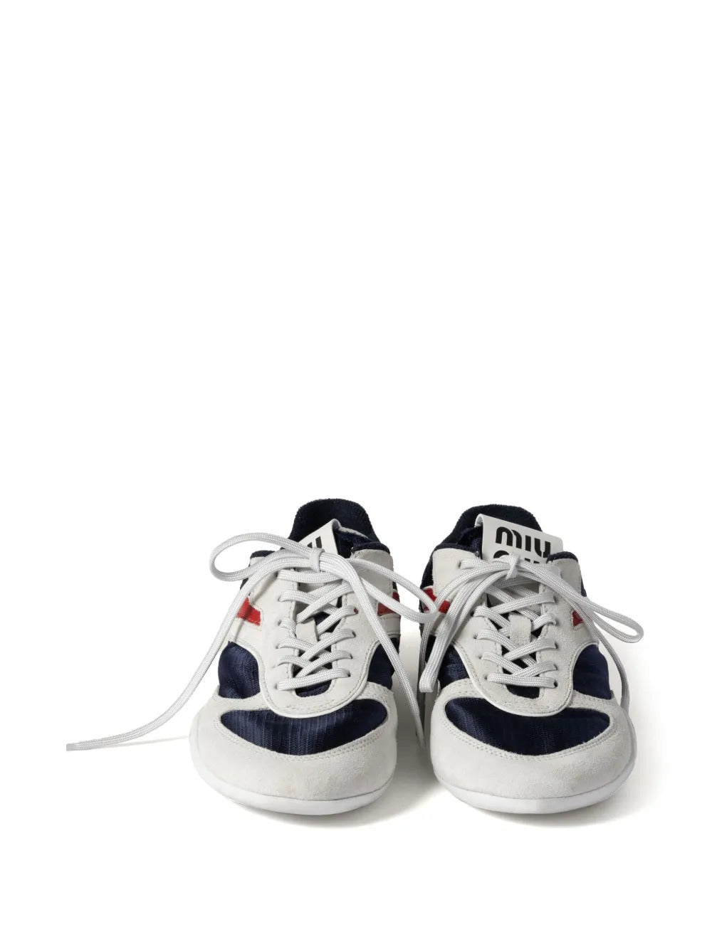 MIU MIU Miu Miu Women Gymnasium Technical Fabric And Suede Sneakers