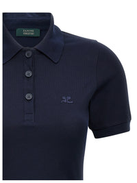 Courreges Women Piqué Polo Dress