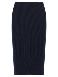 Courreges Women 'Loop Rib Knit' Skirt