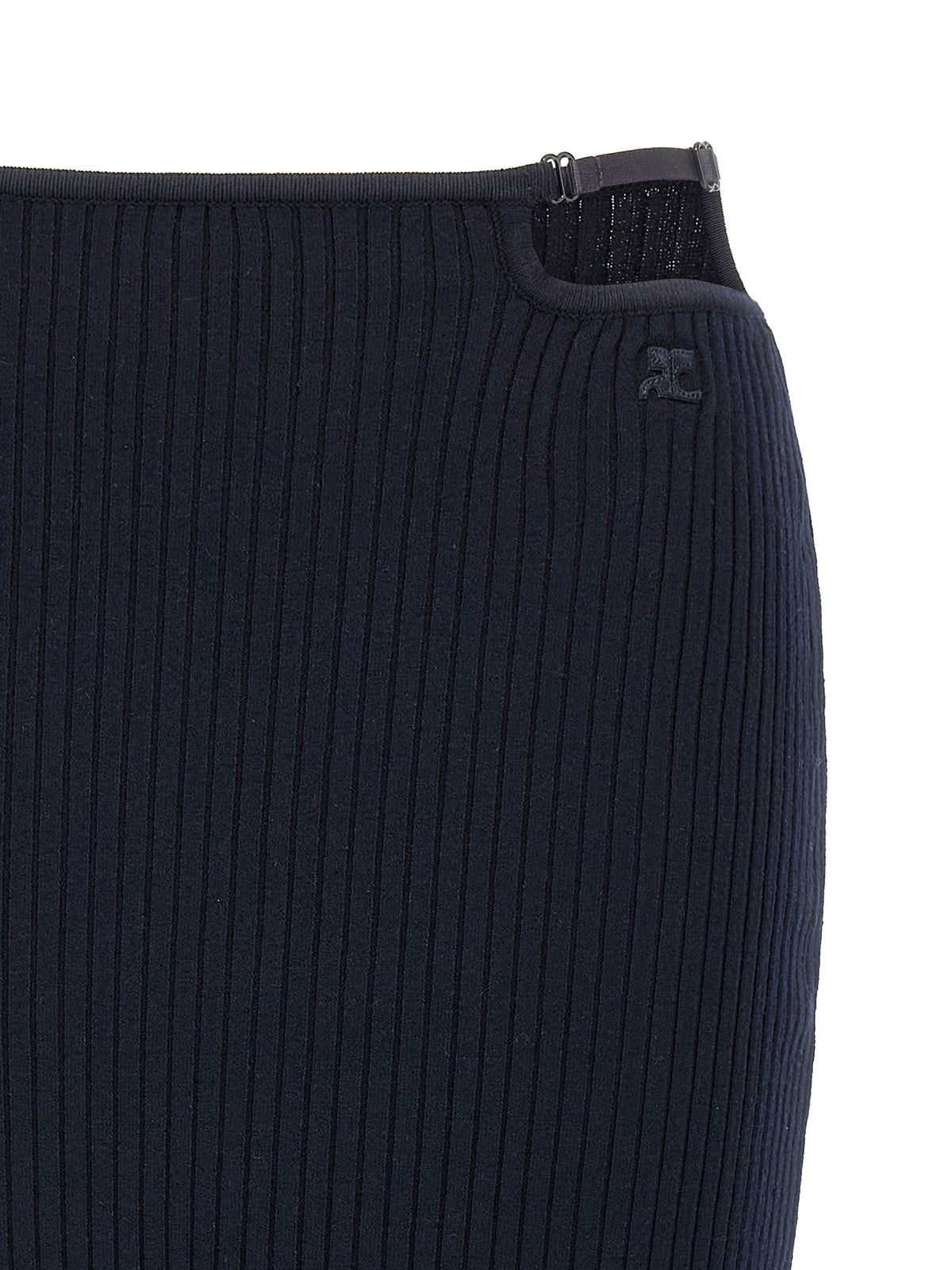 Courreges Women 'Loop Rib Knit' Skirt