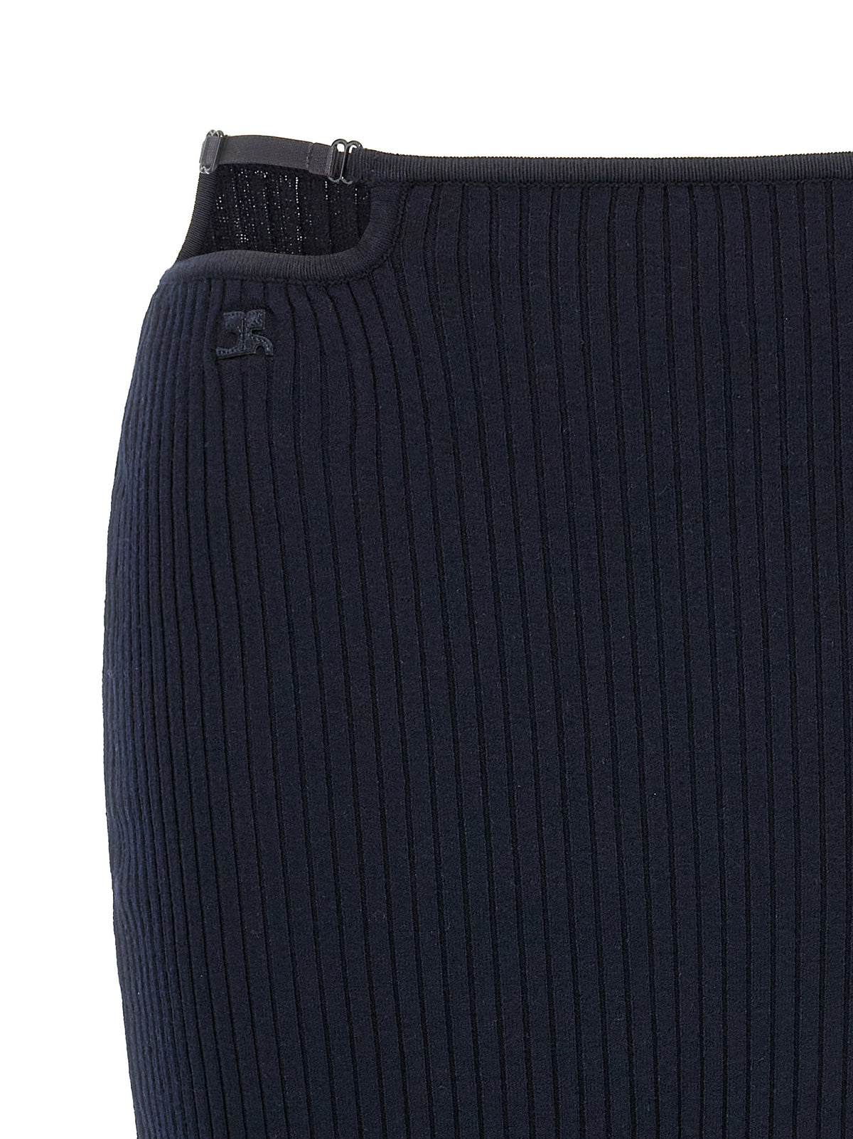 Courreges Women 'Loop Rib Knit' Skirt