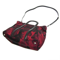 Prada -- Red Leather Shoulder Bag (Pre-Owned)