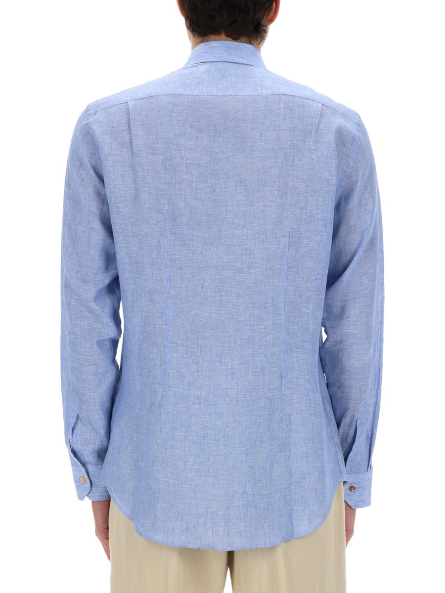 Paul Smith Men Camicia In Lino