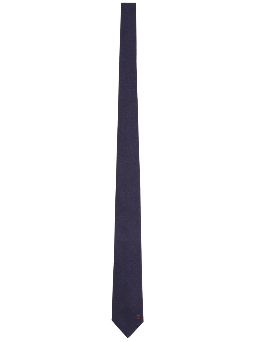Ferragamo Men Cravatta In Seta