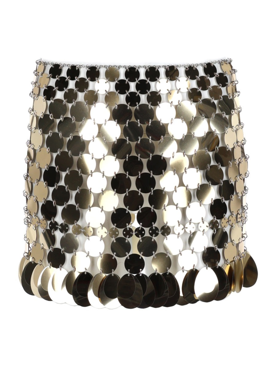 Rabanne Women Minigonna In Paillettes