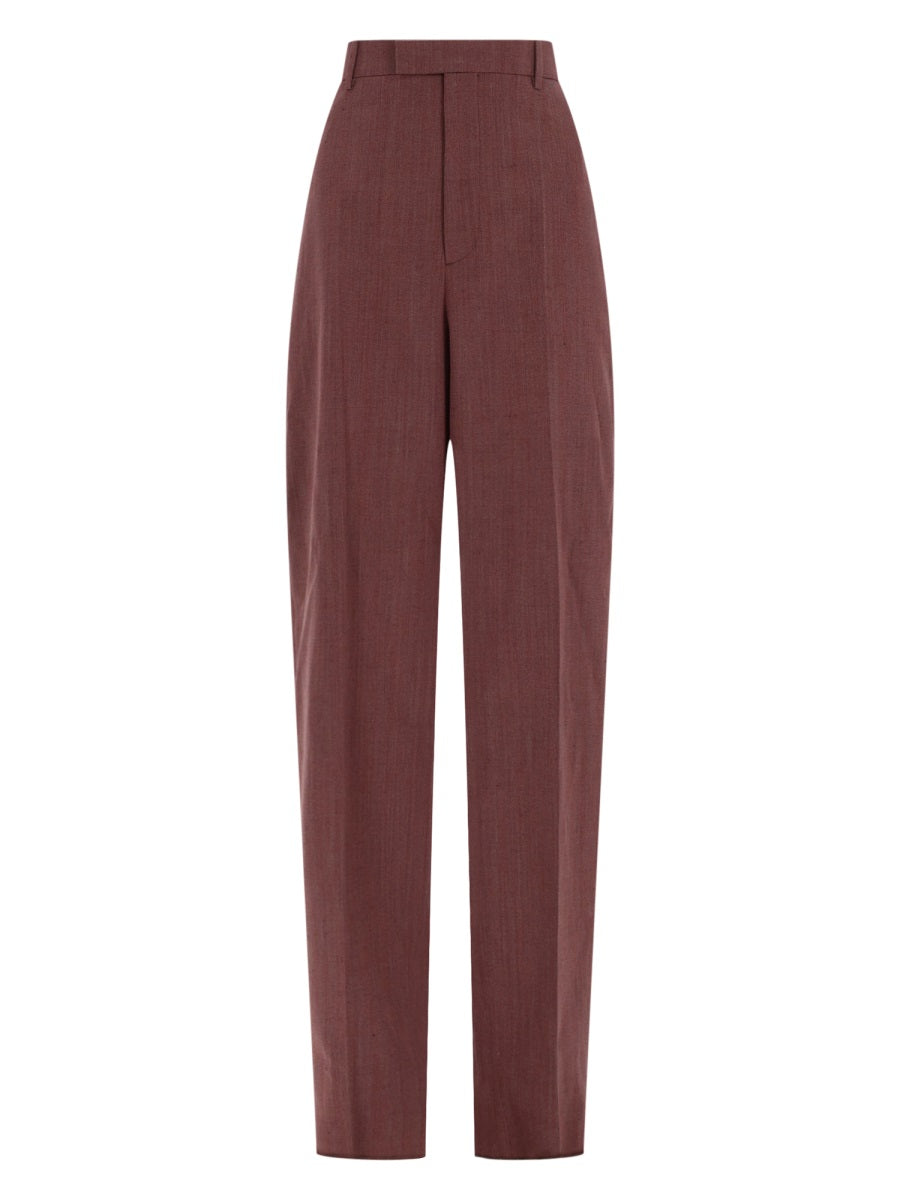 Bottega Veneta Bottega Veneta Women Wool And Linen Pants
