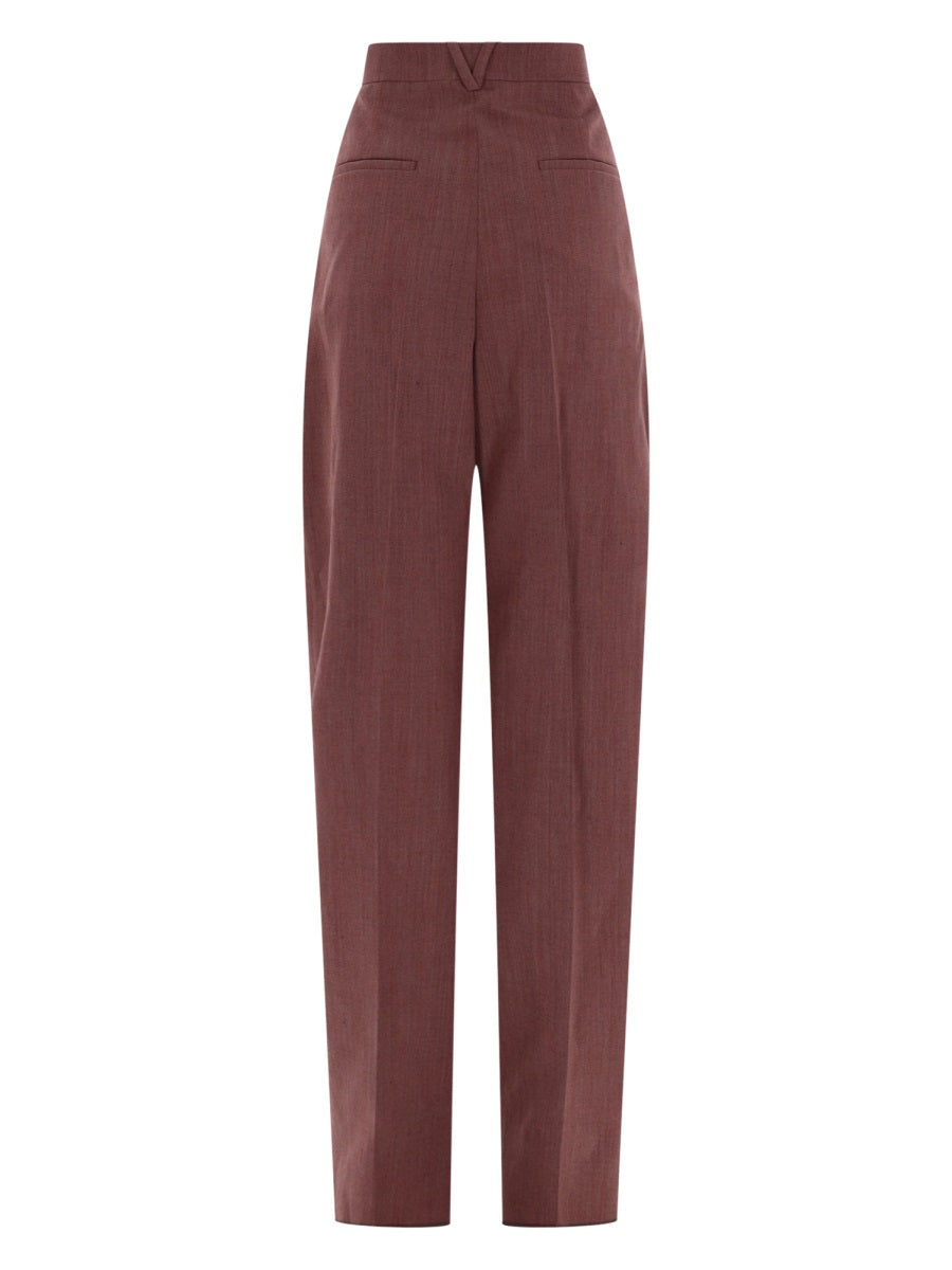 Bottega Veneta Bottega Veneta Women Wool And Linen Pants