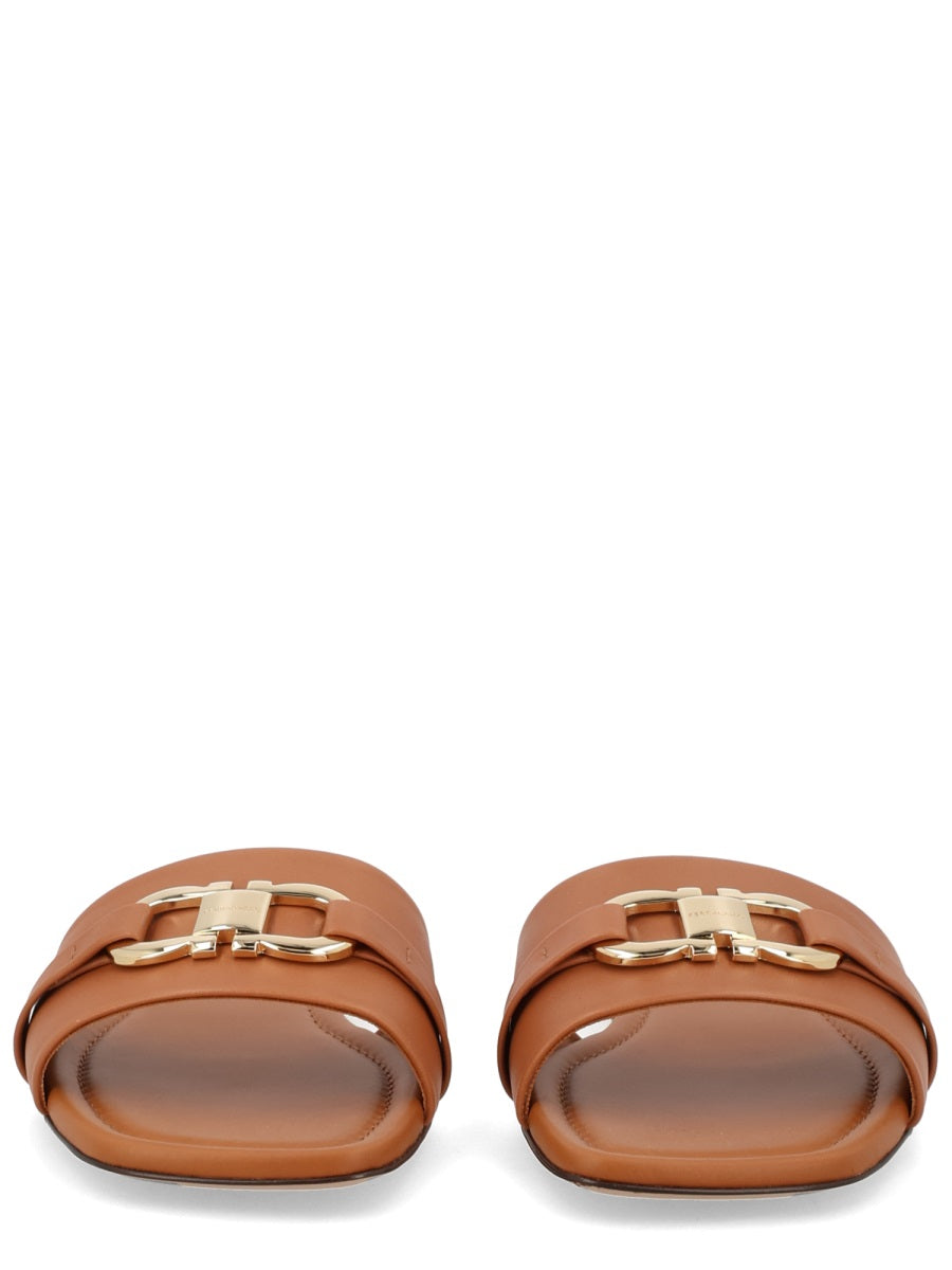 Ferragamo Women Slide "Gancini"