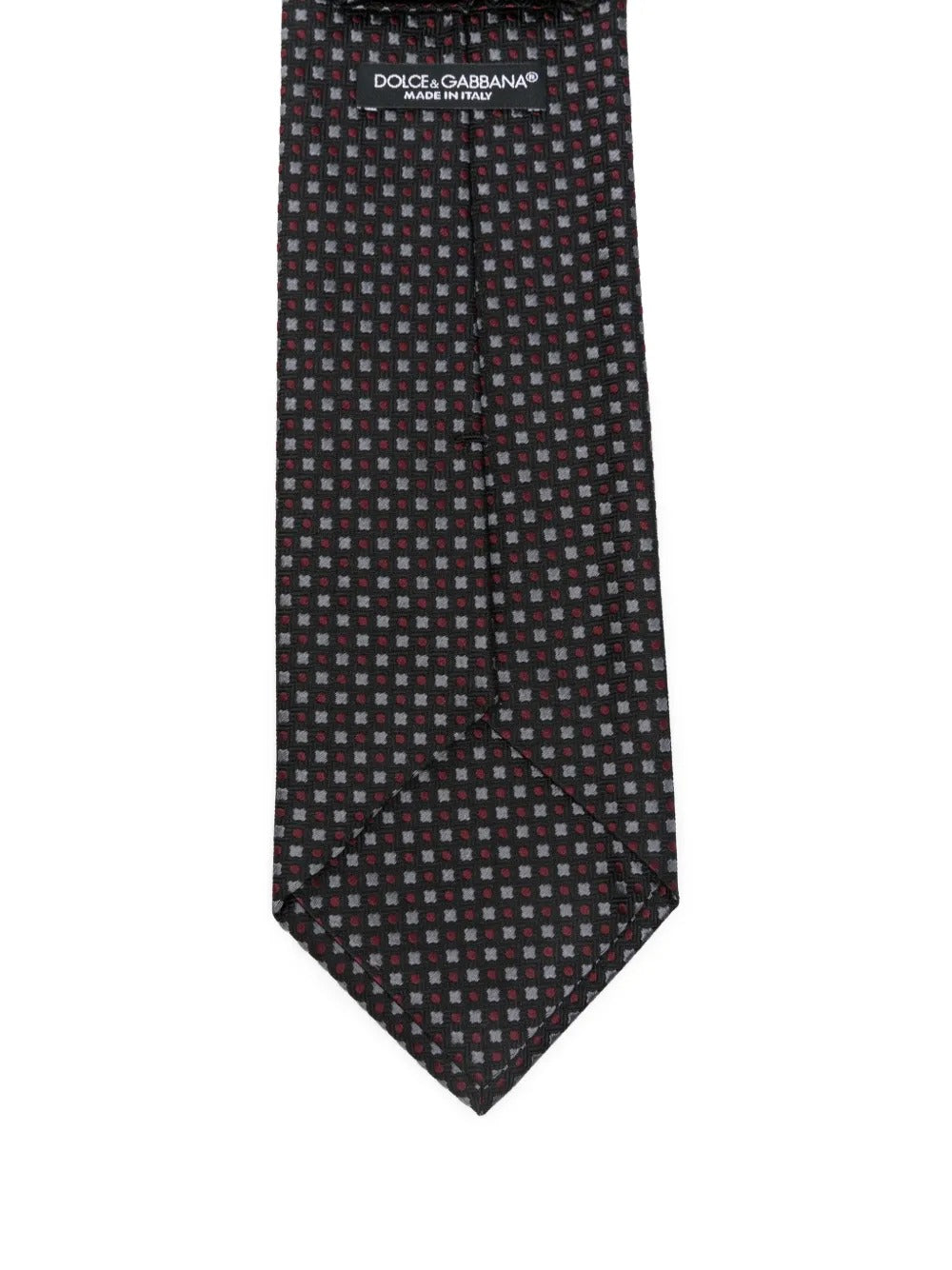DOLCE & GABBANA Geometric-Pattern Silk Tie Women