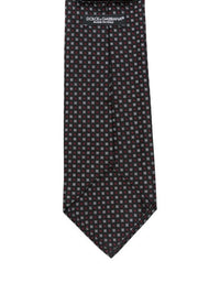 DOLCE & GABBANA Geometric-Pattern Silk Tie Women