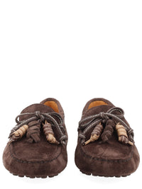 Tod's Women Mocassino In Suede