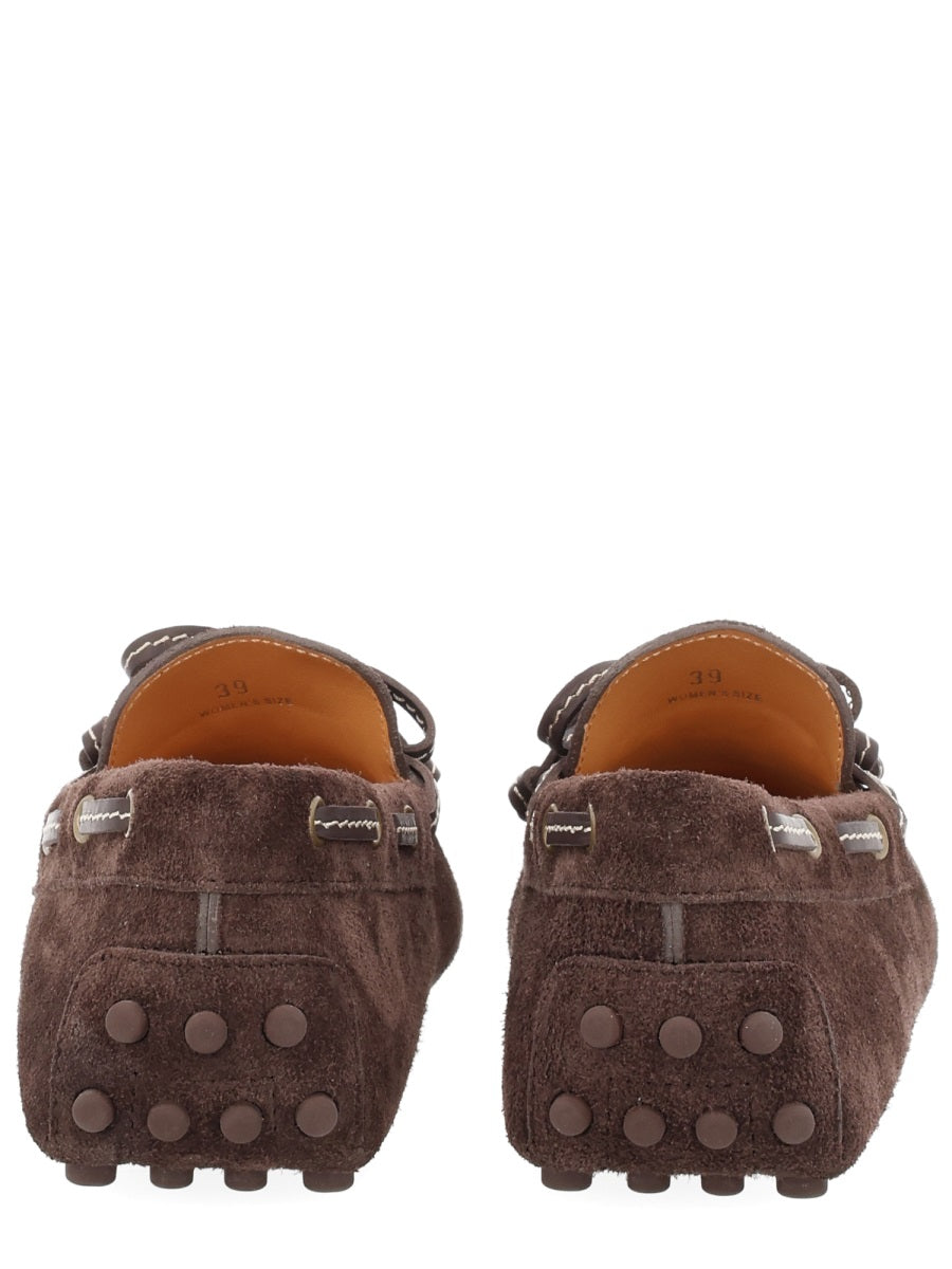 Tod's Women Mocassino In Suede
