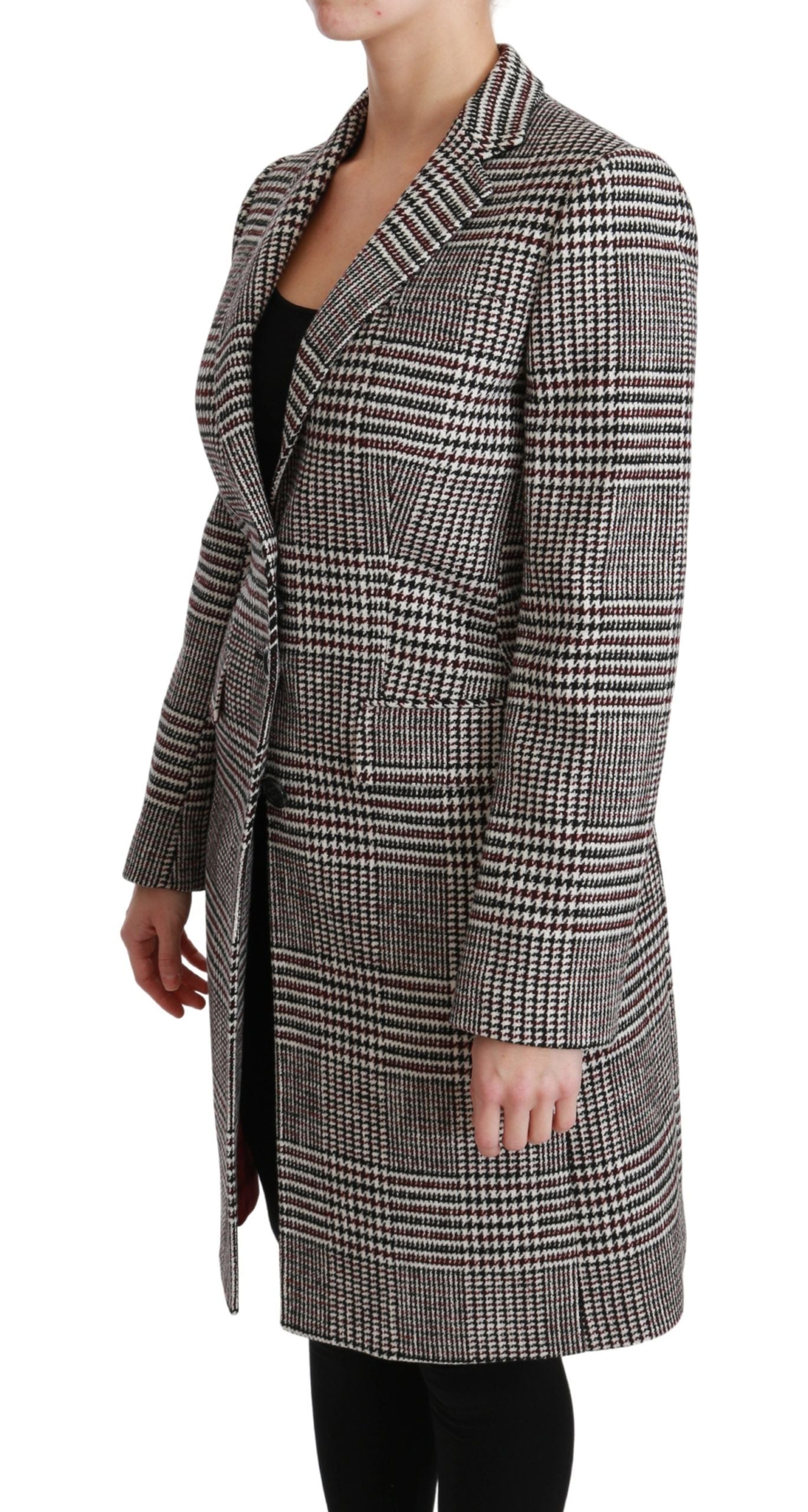 Dolce & Gabbana Dolce & Gabbana Multicolor Trench Knee Long Jacket Women's Coat