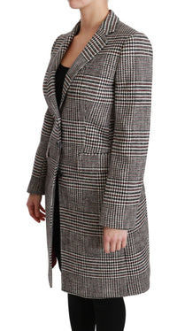 Dolce & Gabbana Dolce & Gabbana Multicolor Trench Knee Long Jacket Women's Coat
