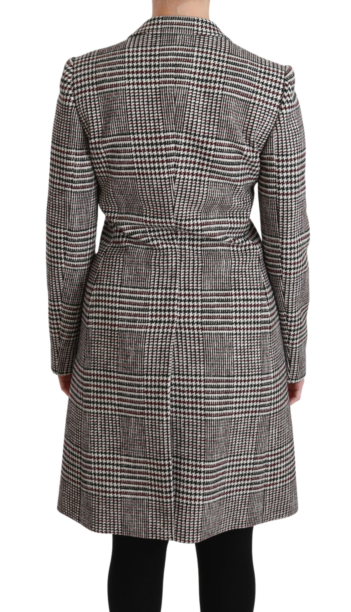 Dolce & Gabbana Dolce & Gabbana Multicolor Trench Knee Long Jacket Women's Coat