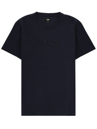 Fendi Men T-Shirt Con Logo 3D
