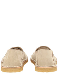 Lemaire Men Mocassino Slip-On In Suede
