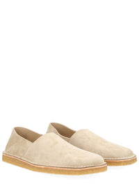 Lemaire Men Mocassino Slip-On In Suede