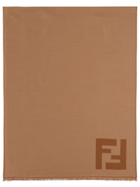Fendi Men Sciarpa In Lana