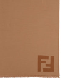 Fendi Men Sciarpa In Lana