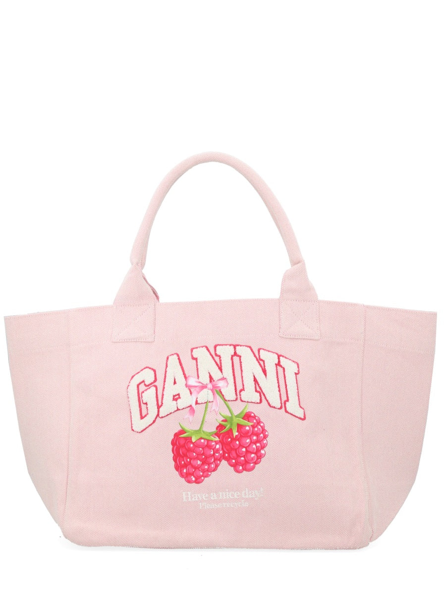 GANNI Ganni Women Borsa "Raspberry" Medium
