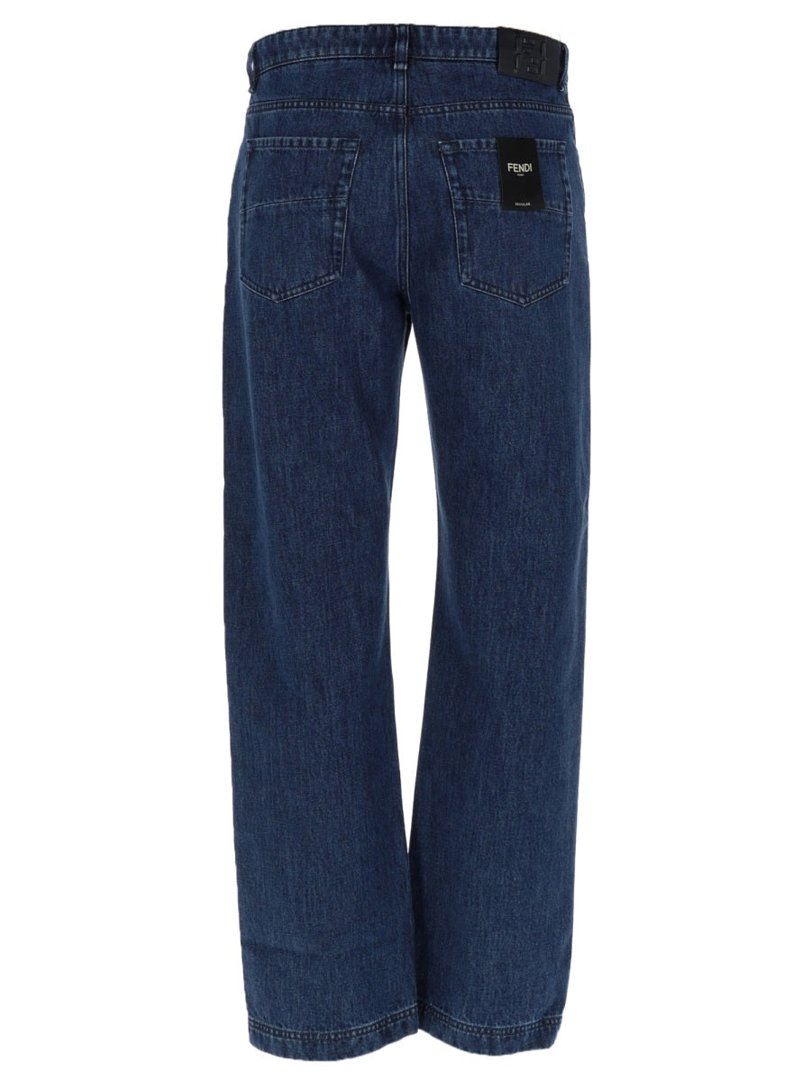 Fendi Men Jeans Regular Fit