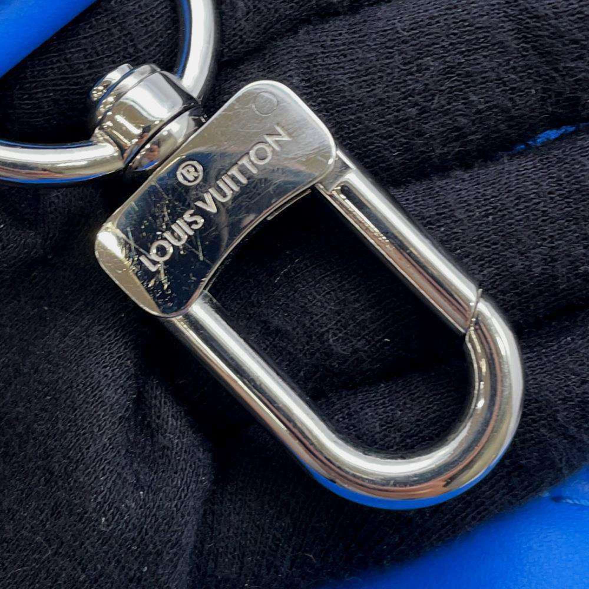 Louis Vuitton City Keepall Blue Leather Shoulder Bag (Pre-Owned)