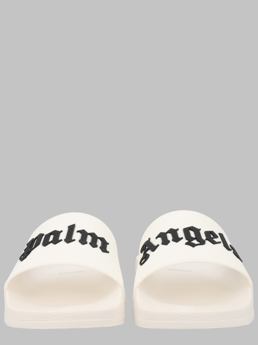 Palm Angels Men Slide Con Logo