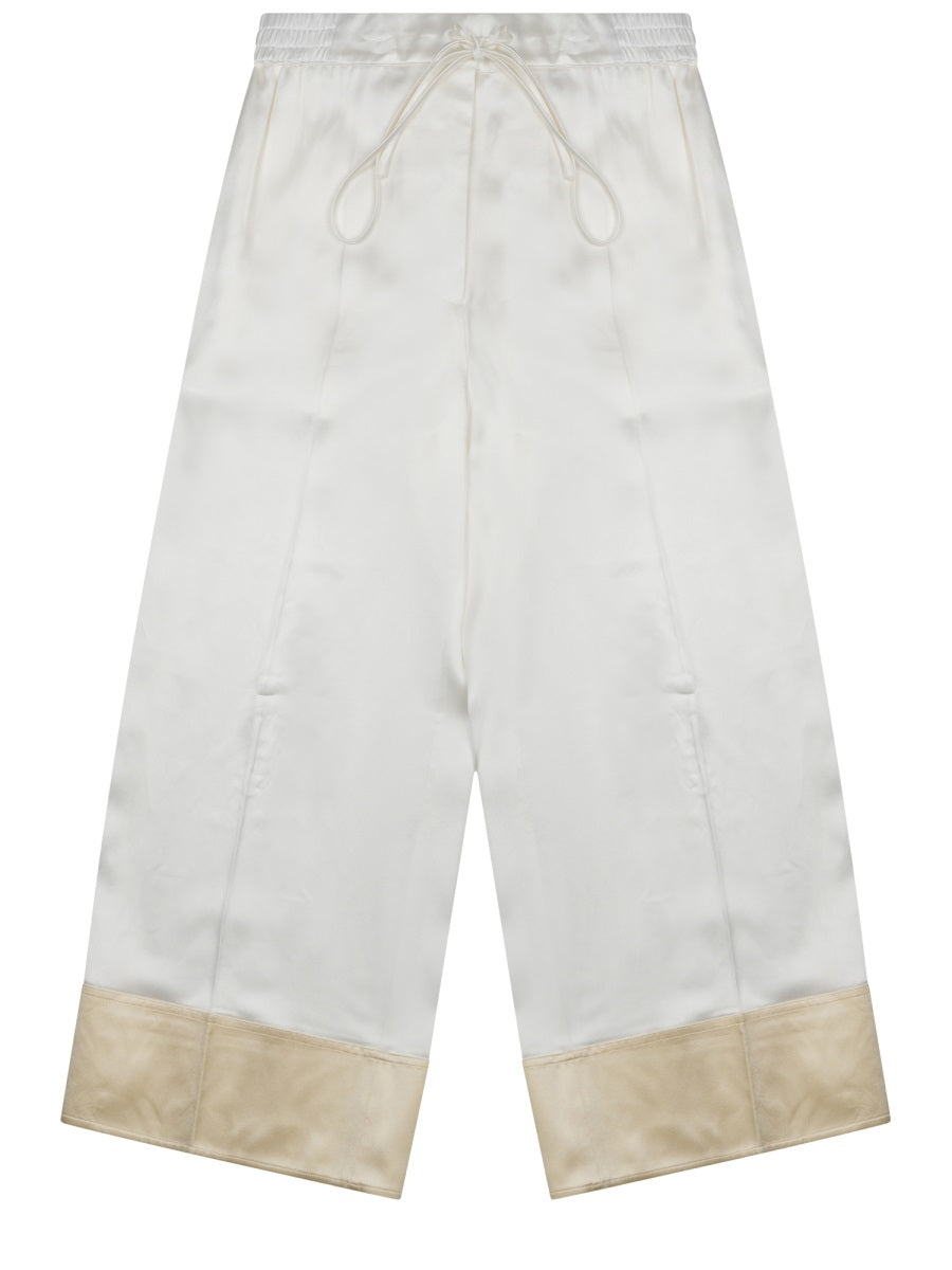 Toteme Women Pantalone In Raso Con Coulisse