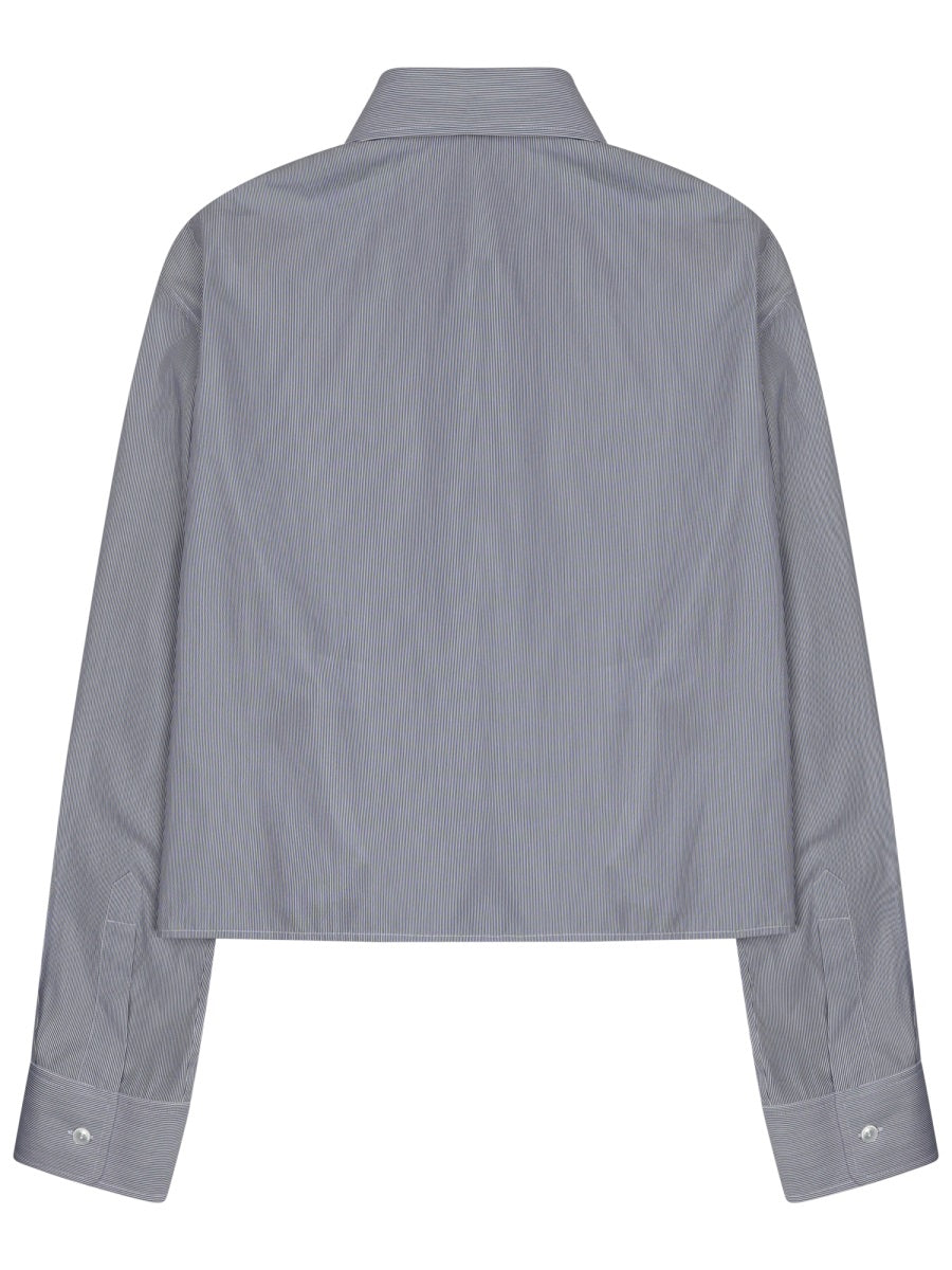 Celine Women Triomphe Cropped Chemise