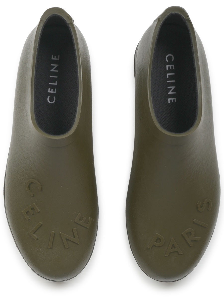 Celine Women Zoccolo "Garden" Con Logo