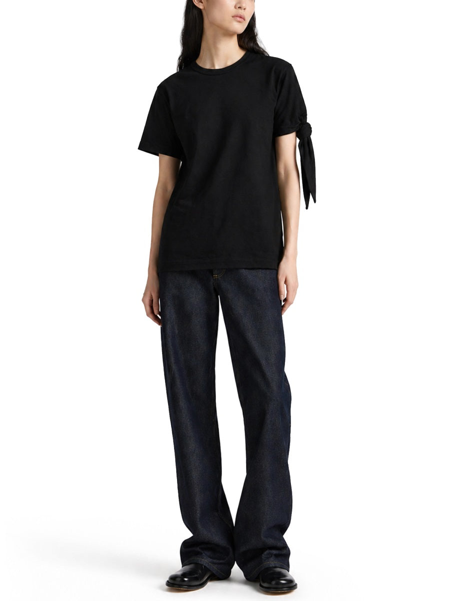 Jw Anderson Women T-Shirt Con Manica Annodata