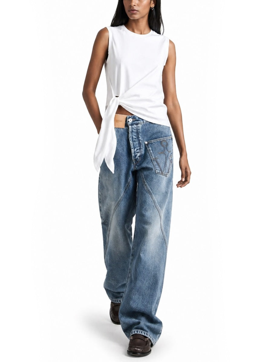 Jw Anderson Women Tank Top Con Nodo