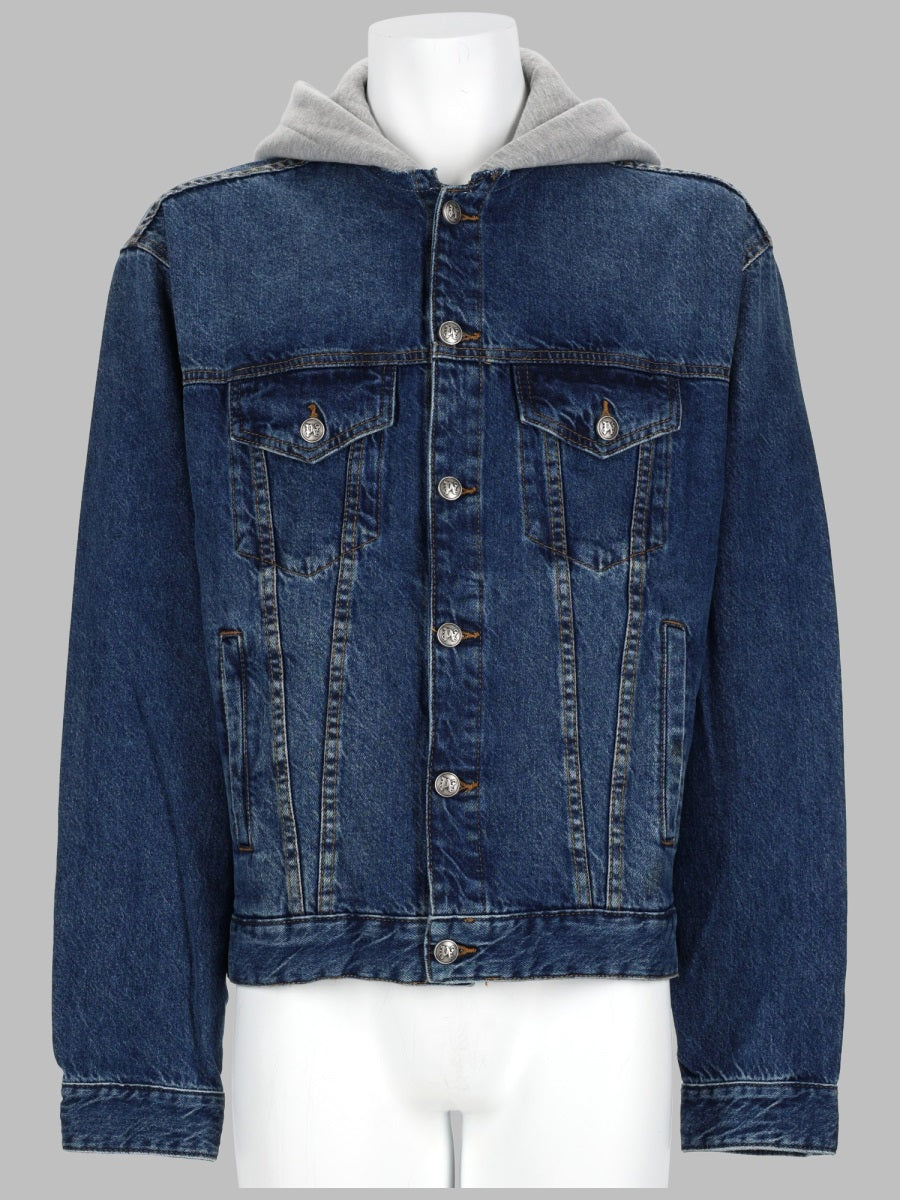 PALM ANGELS Palm Angels Men Giacca In Denim Di Cotone