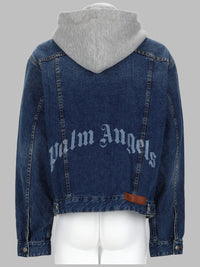PALM ANGELS Palm Angels Men Giacca In Denim Di Cotone