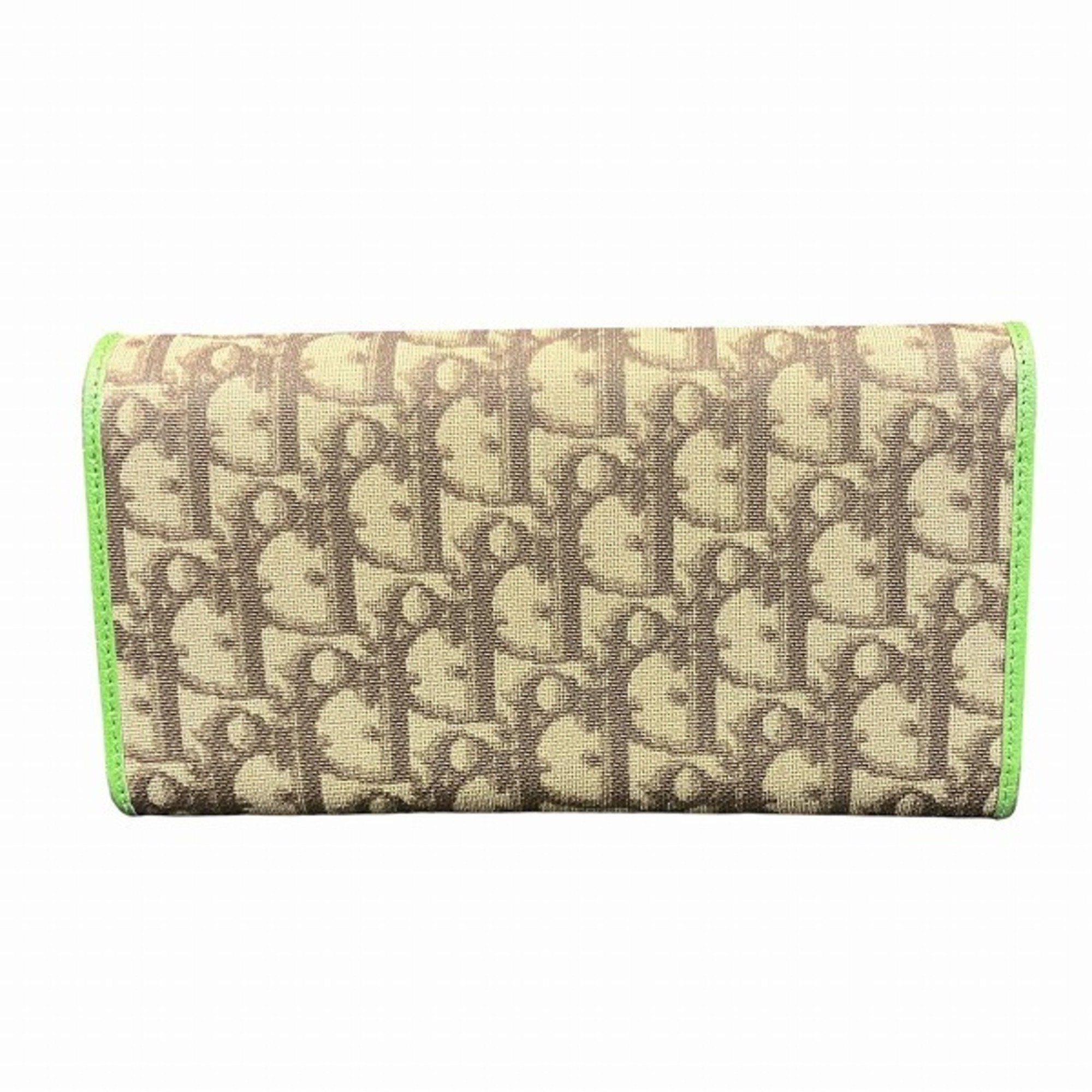 Dior Rasta Brown Canvas Wallet  (Pre-Owned)