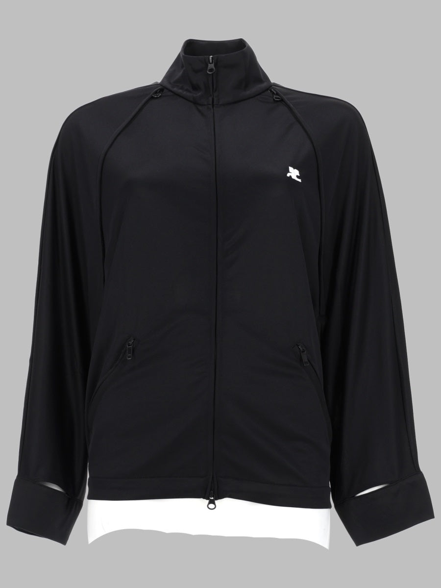 Courreges Women Giacca Track Con Maniche Cut-Out