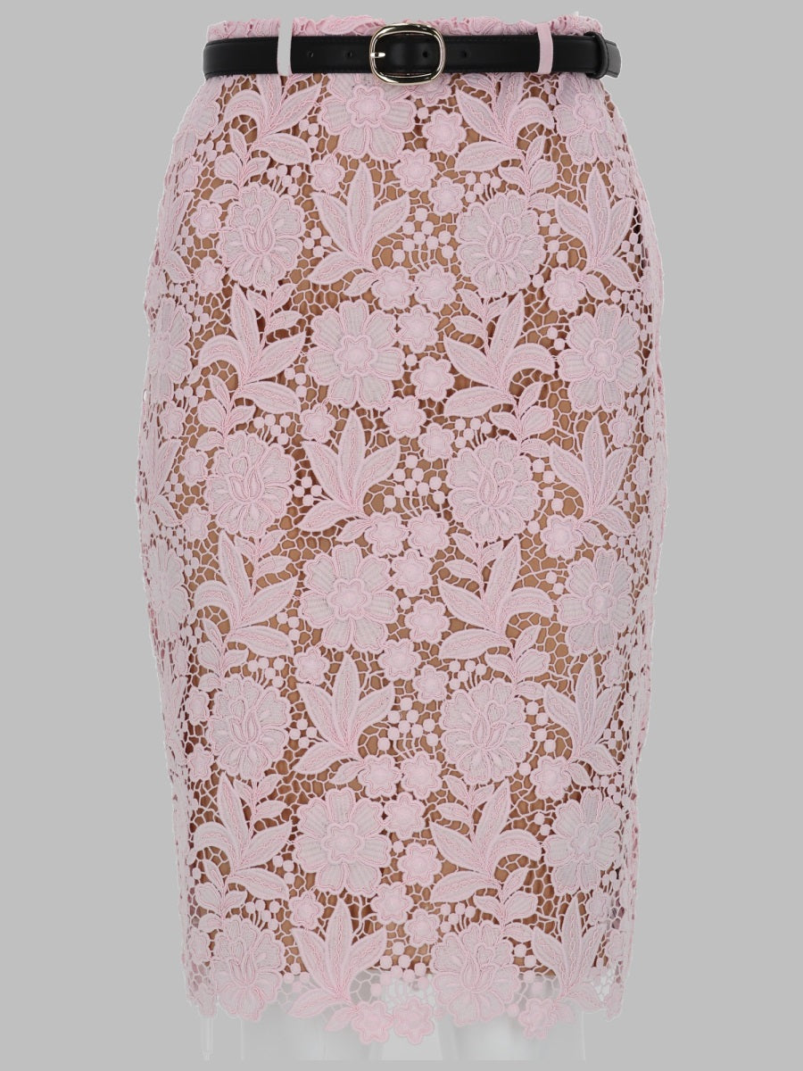 Self-Portrait Women Gonna Midi In Pizzo