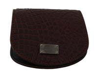 Dolce & Gabbana Dolce & Gabbana Brown Exotic Skin Pocket Condom Case Men's Holder