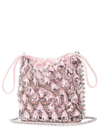 SELF-PORTRAIT Self-Portrait Women Borsa Mini In Maglia Metallica Con Cristalli