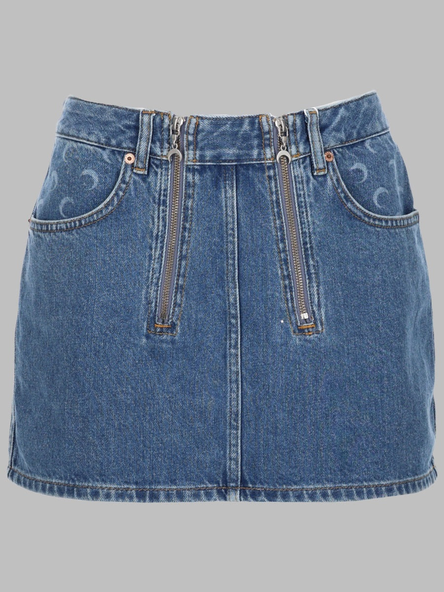 Marine Serre Women Minigonna Con Zip