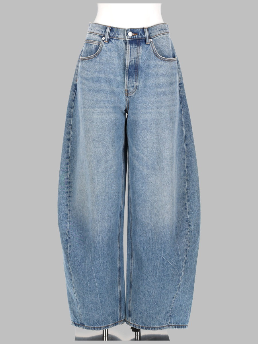 Alexander Wang Women Jeans "Blow Up" Con Logo In Strass