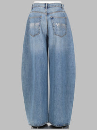 Alexander Wang Women Jeans "Blow Up" Con Logo In Strass