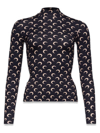 Marine Serre Women T-Shirt "Moon"