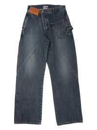 JW ANDERSON Jw Anderson Men Jeans "Twisted Workwear"