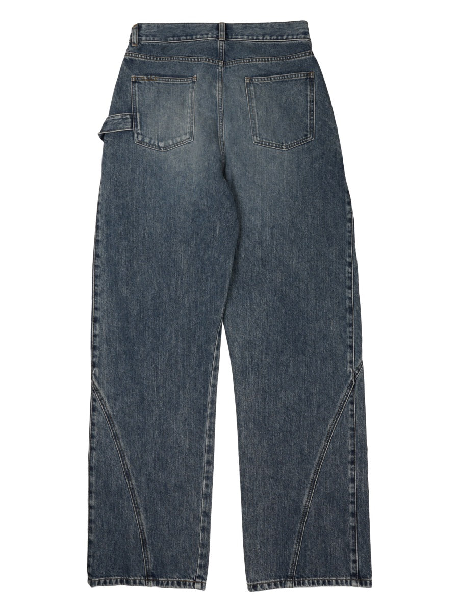 JW ANDERSON Jw Anderson Men Jeans "Twisted Workwear"