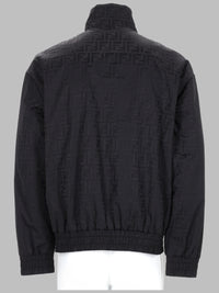 Fendi Men Giacca Bomber Con Trama "Ff"